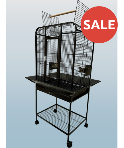 Parrot-Supplies Sarasota Open Top Parrot Cage Antique